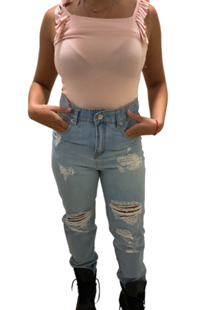 Jeans con roturas