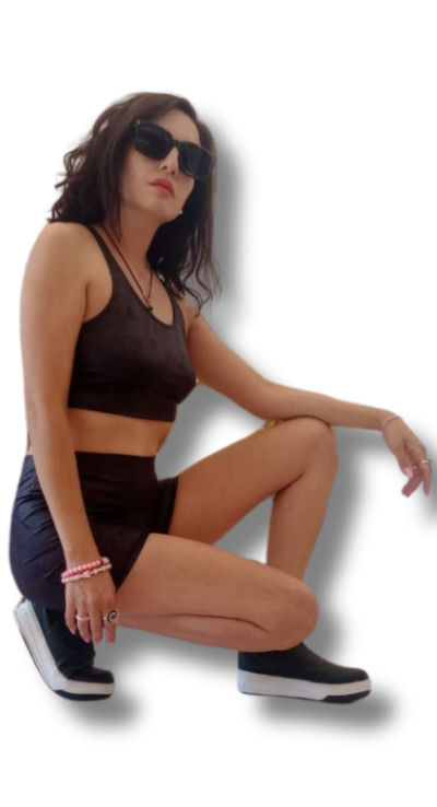 Calza engomada