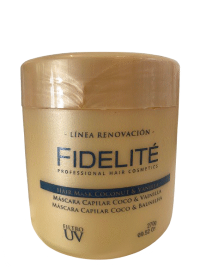 Fidelité-mascara capilar coco y vainilla