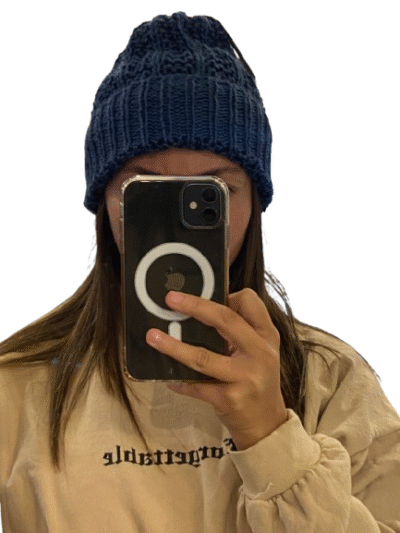 Gorro azul invierno - Image 2