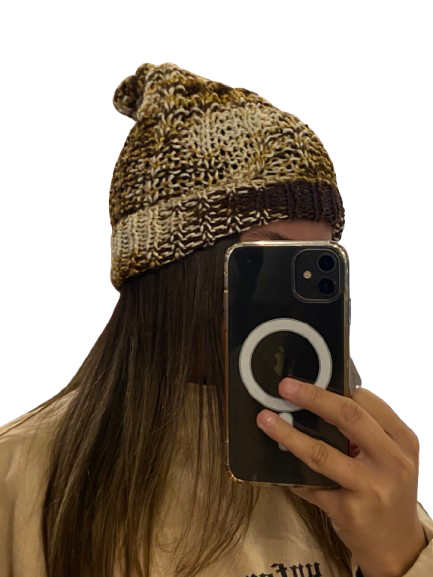 Gorro marrón invierno - Image 3